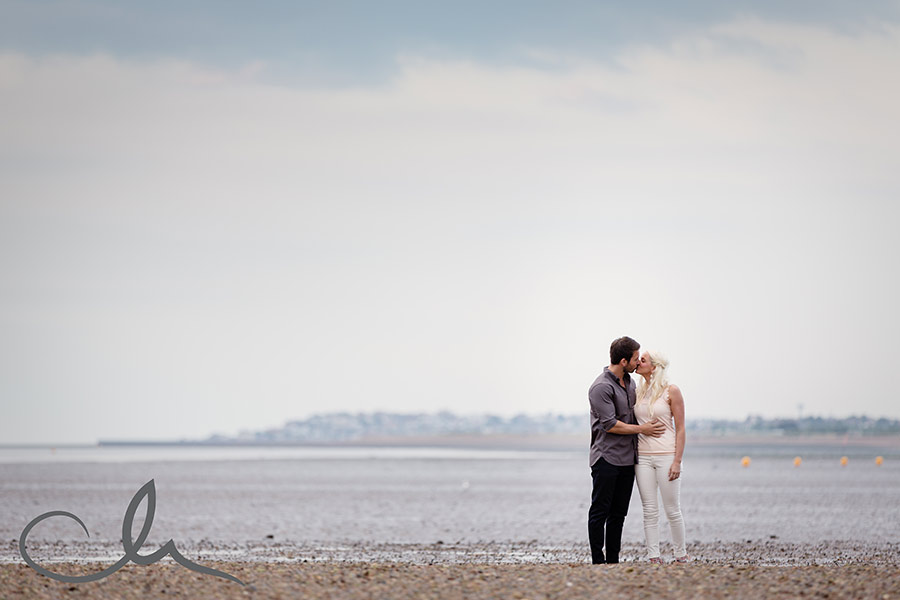 whitstable engagement shoot with Paula and Paul