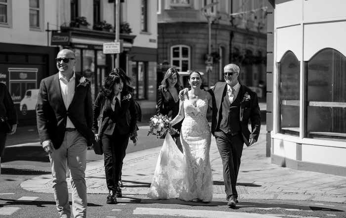Elope to Jersey - Steve and Berenice wander through the streets of St Helier, Jersey