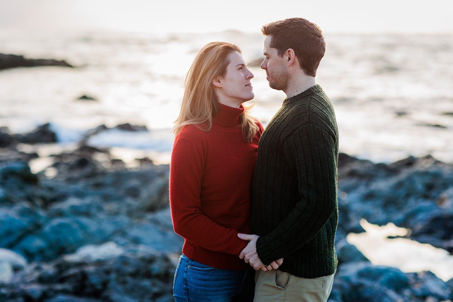 a romantic Jersey Engagement Photo shoot